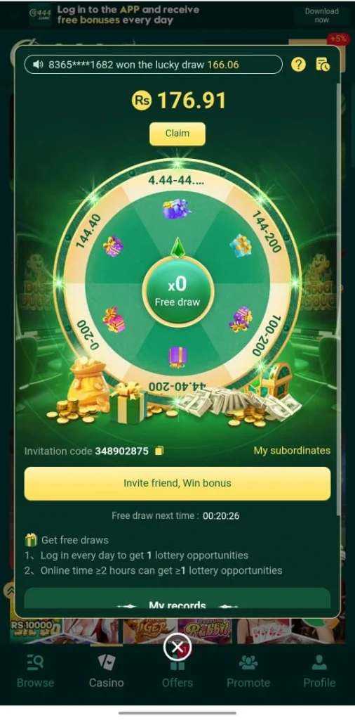 C444 Game Download (Register And Login) New Earning APP 2025 8 C444 Download
