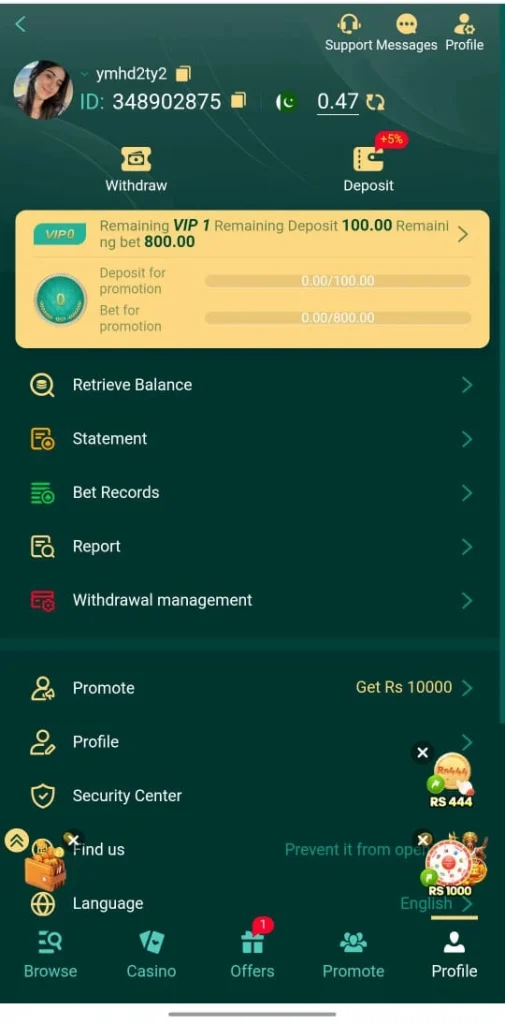 C444 Game Download (Register And Login) New Earning APP 2025 10 C444 Login Game